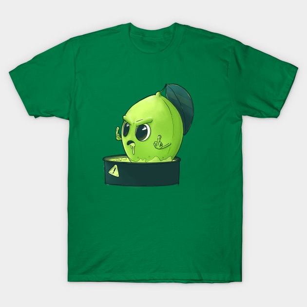 Acid Lime T-Shirt by huefinder